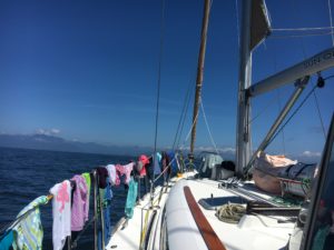 Drying Laundry in Barkley Sound