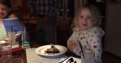 Photo of Ellie and birthday cake