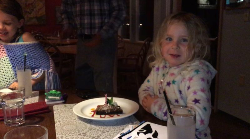 Photo of Ellie and birthday cake